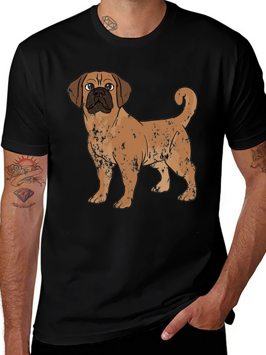 Puggle Dog Graphic T-Shirt – Cute Dog Lover Tee