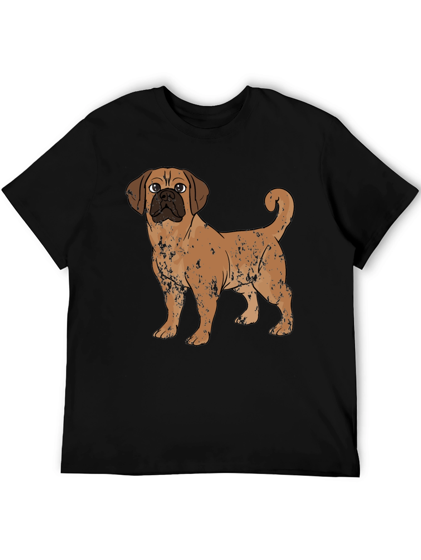 Puggle Dog Graphic T-Shirt – Cute Dog Lover Tee