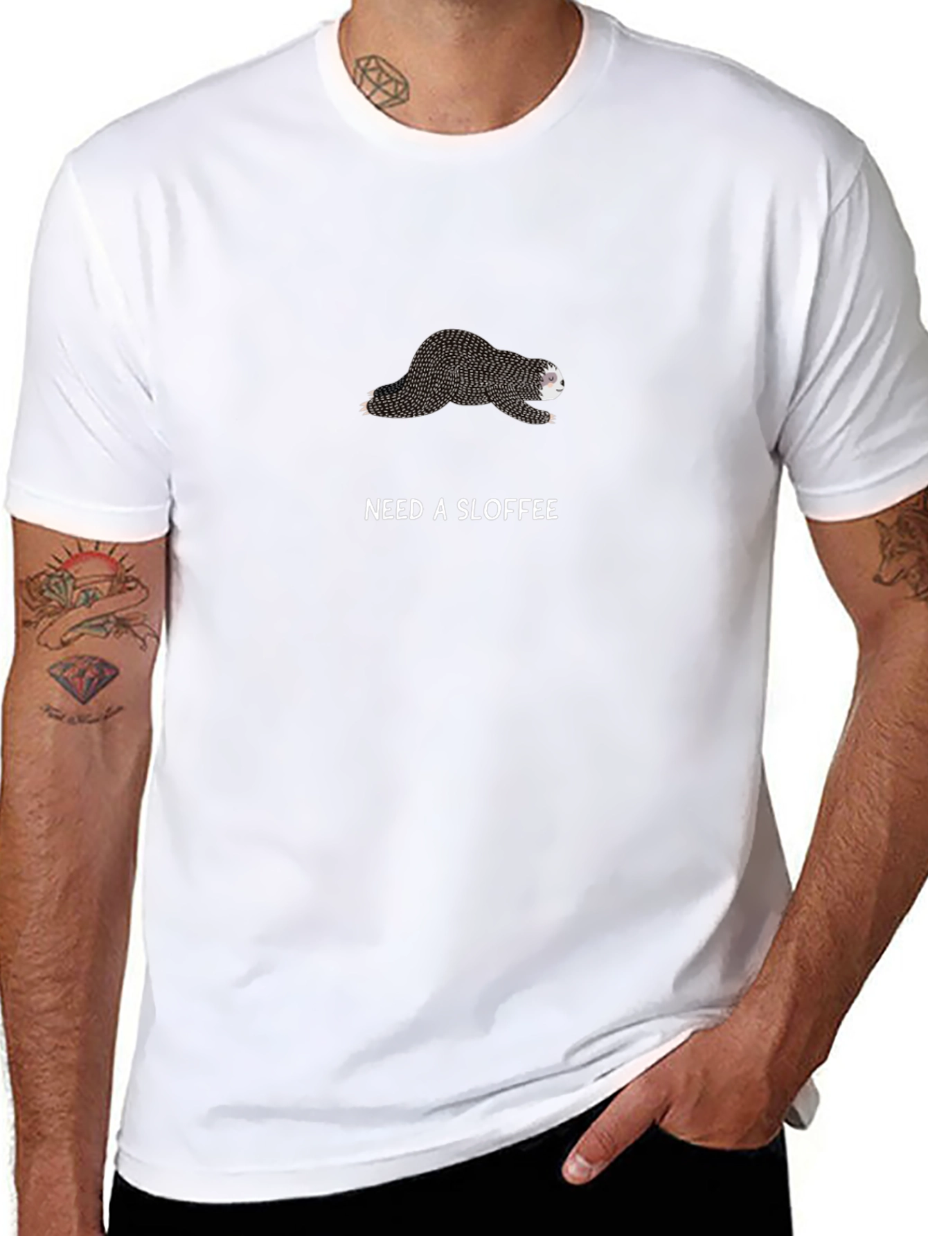 Need a Sloffee Sloth Tee