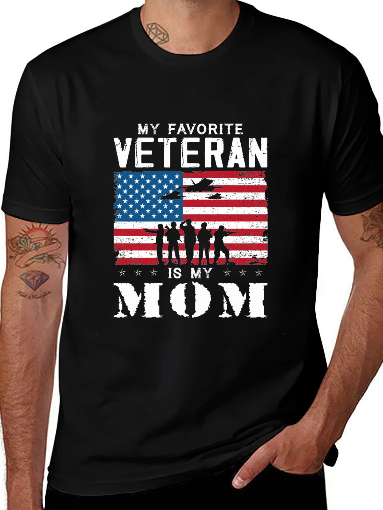 My Favorite Veteran Is My Mom T-Shirt