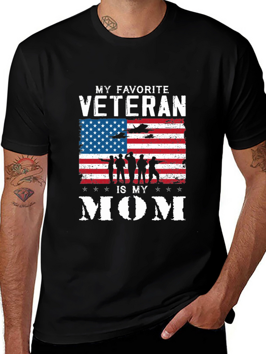 My Favorite Veteran Is My Mom T-Shirt