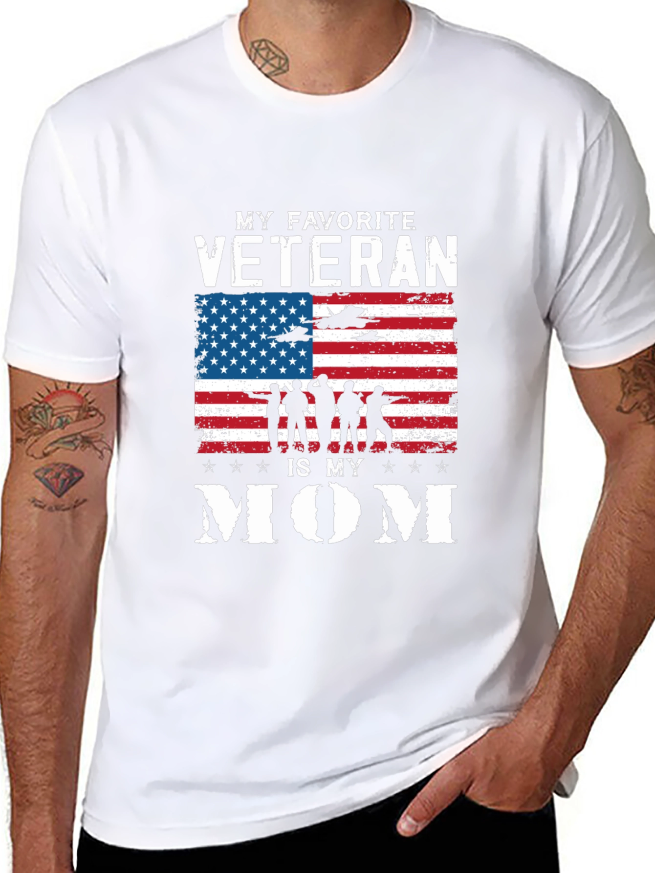 My Favorite Veteran Is My Mom T-Shirt