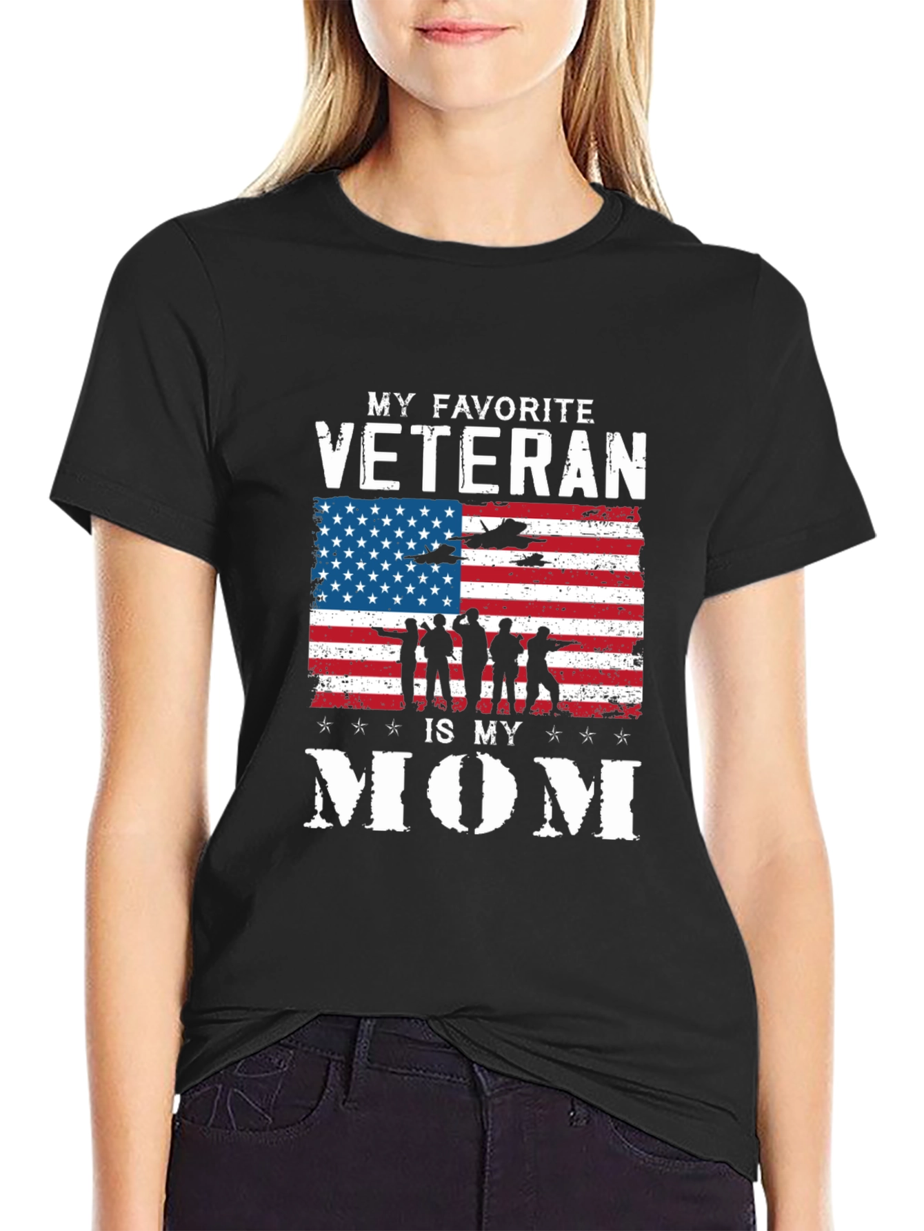 My Favorite Veteran Is My Mom T-Shirt
