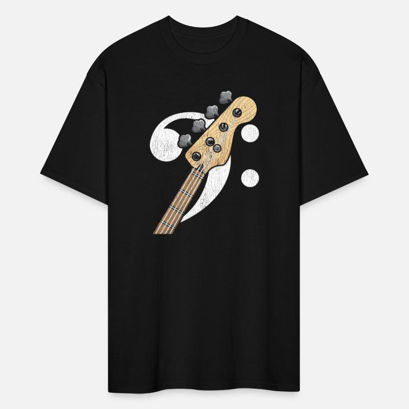 Bass Clef Guitar Bass Player Musician