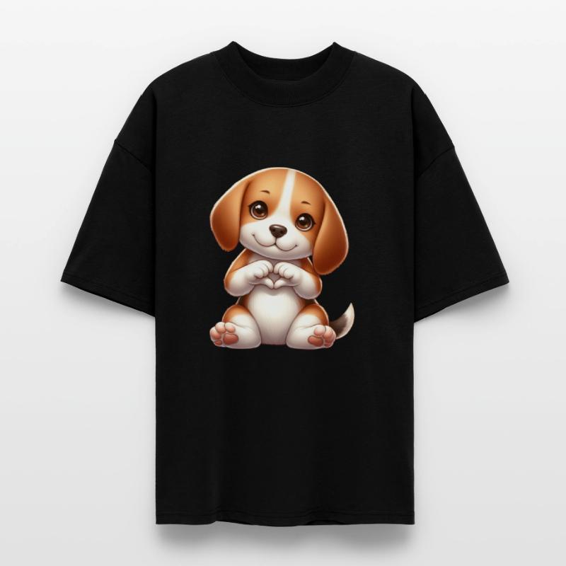 Beagle Love Heart Hand Sign