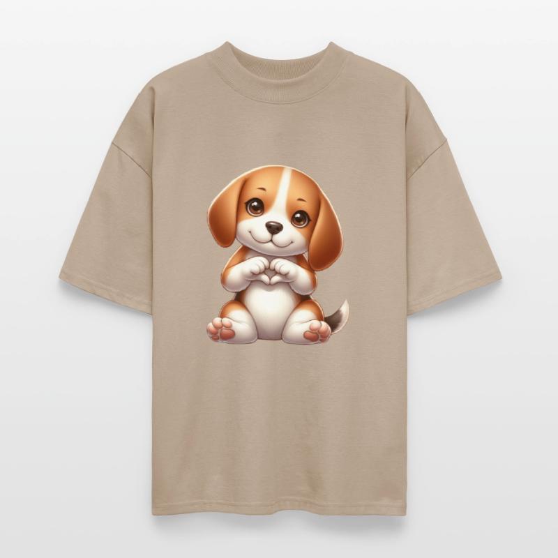 Beagle Love Heart Hand Sign