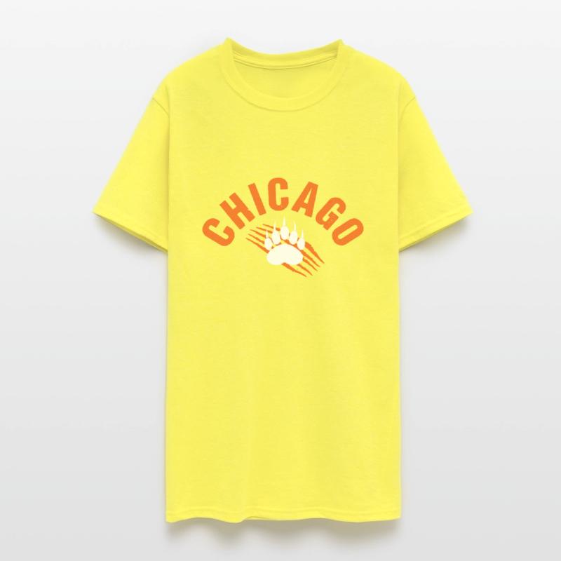 Bear Claw Orange Chicago Classic Retro Chicago Coo