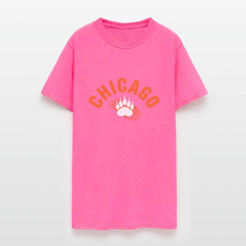 Bear Claw Orange Chicago Classic Retro Chicago Coo