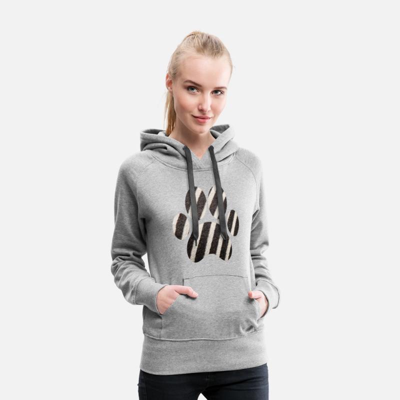 Beautiful Zebra Fur Paw