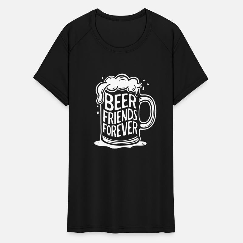 Beer Mug Saying Beer Friends Forever