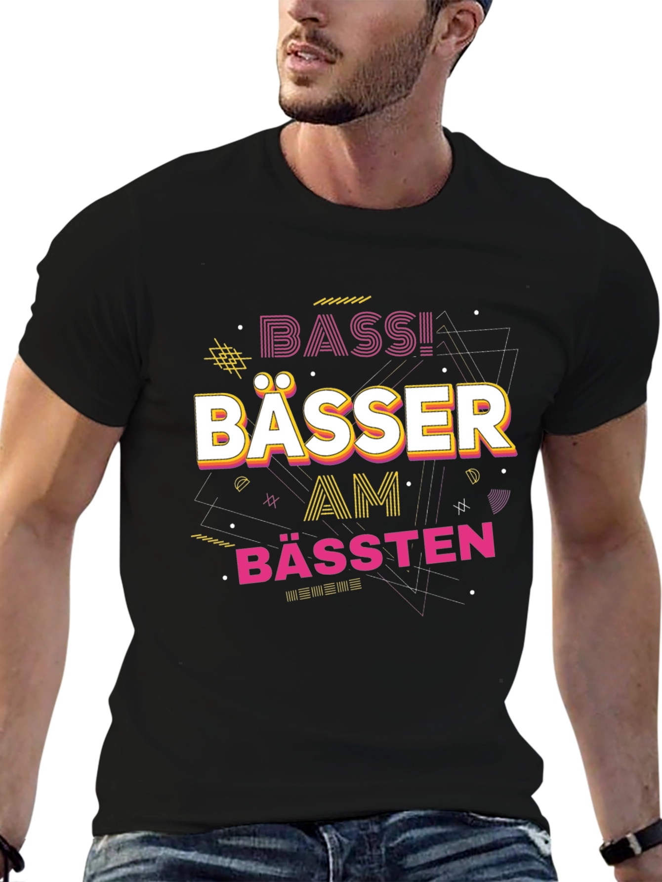 Bässer Am Bässten Graphic T-Shirt