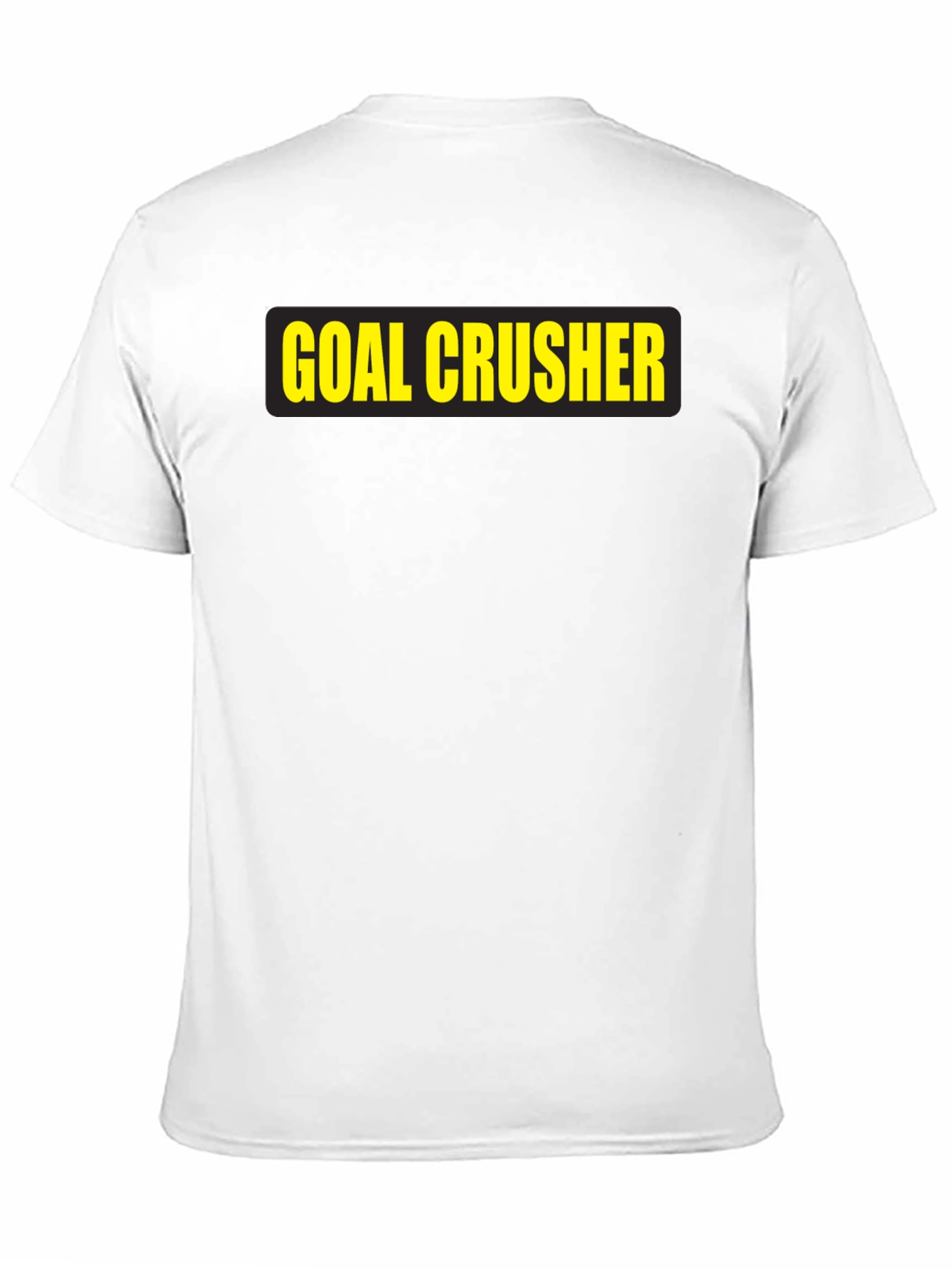 Goal Crusher T-Shirt - Black Motivational Tee