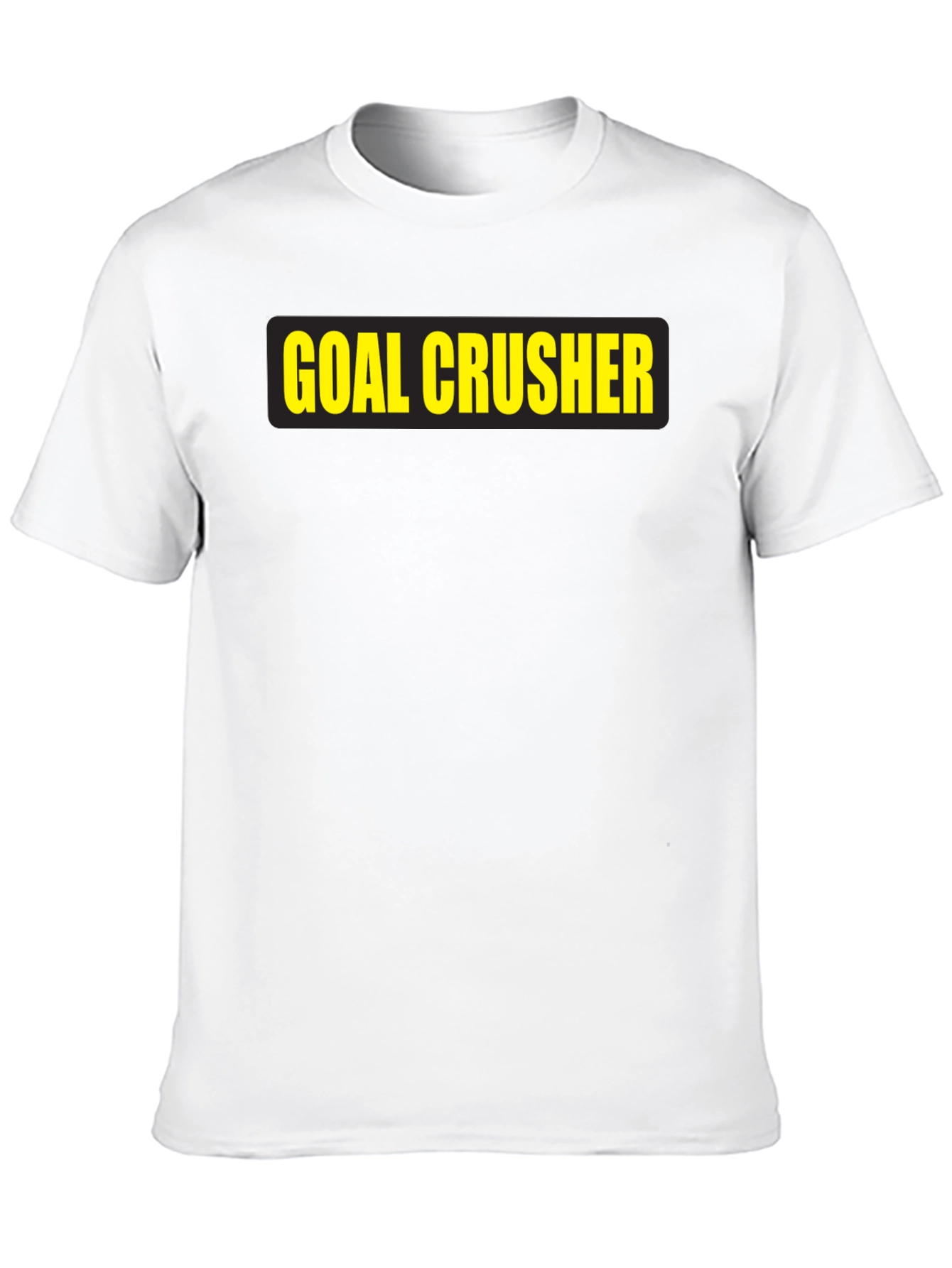 Goal Crusher T-Shirt - Black Motivational Tee