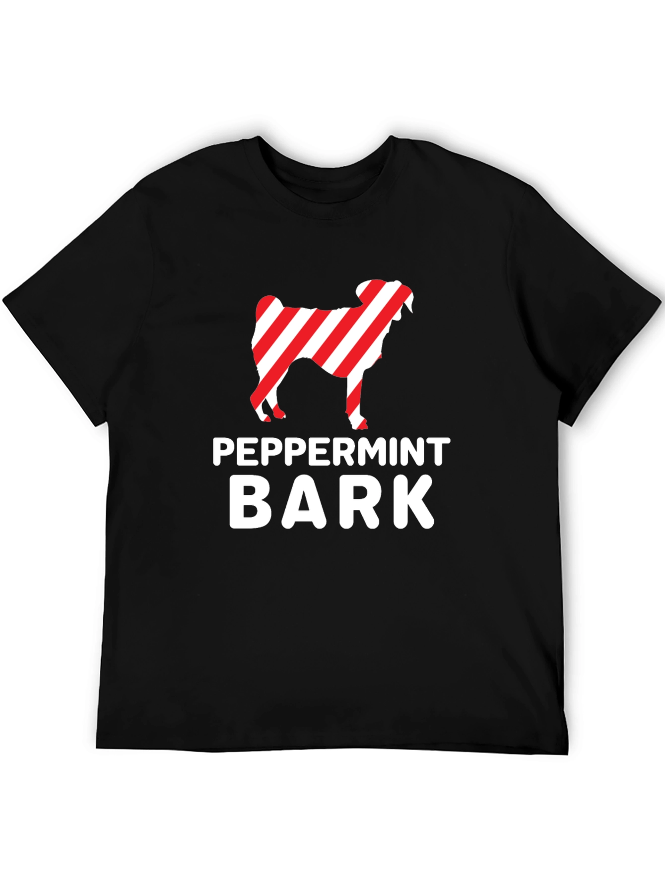 Peppermint Bark Dog Graphic T-Shirt