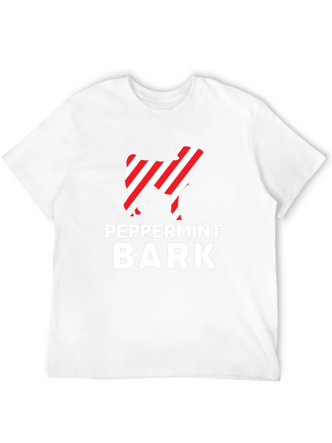 Peppermint Bark Dog Graphic T-Shirt