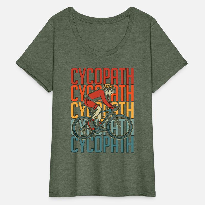 Bicycle Cycopath Retro Mountain Bike Biker Cyclist