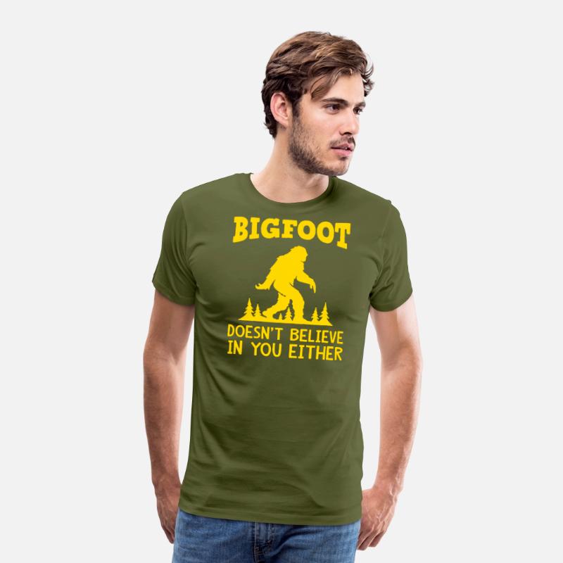 Bigfoot Doesn't Believe In You Either