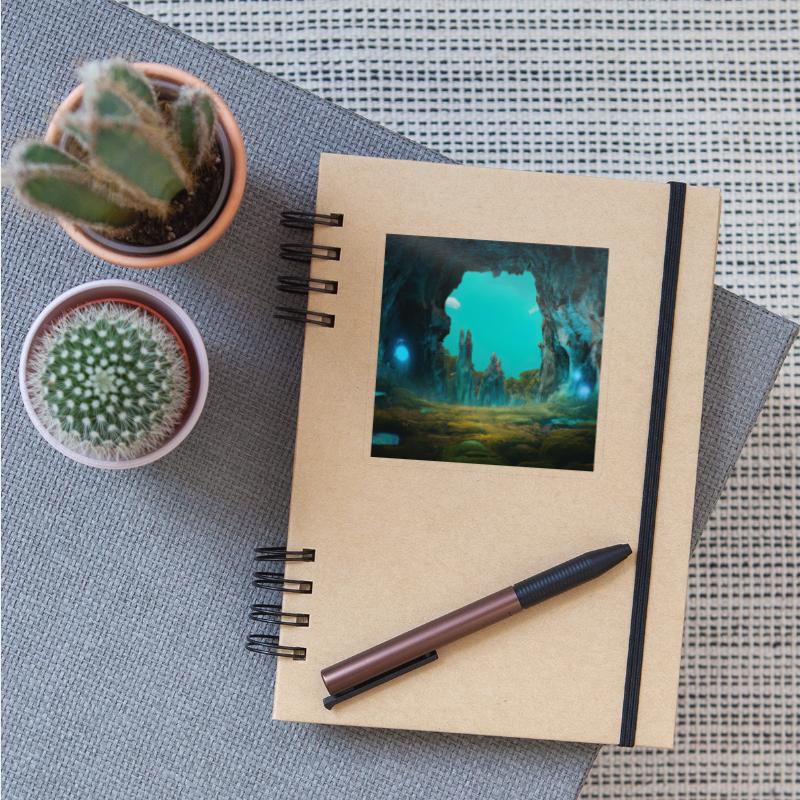 Bioluminescent Underground Landscapes