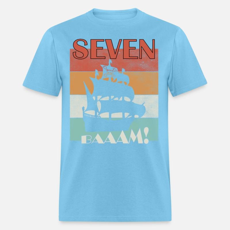 Birthday shirt 7 years boy pirate pirates