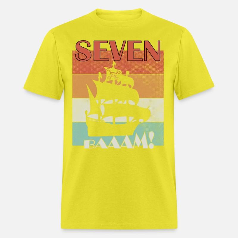 Birthday shirt 7 years boy pirate pirates