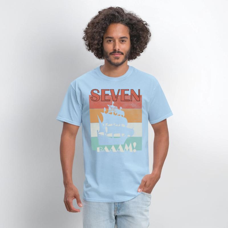 Birthday shirt 7 years boy pirate pirates