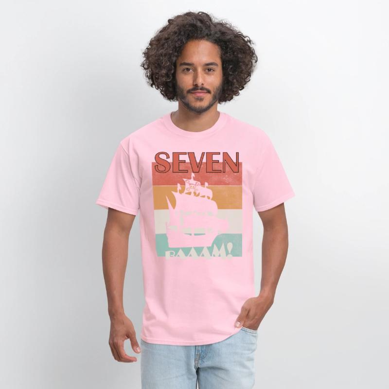 Birthday shirt 7 years boy pirate pirates