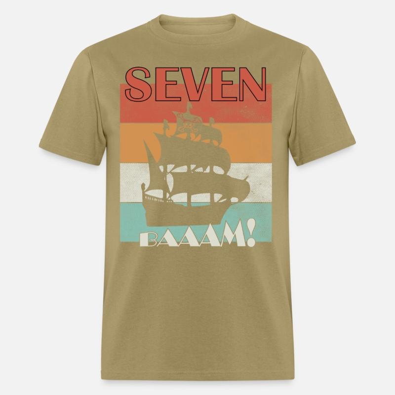 Birthday shirt 7 years boy pirate pirates