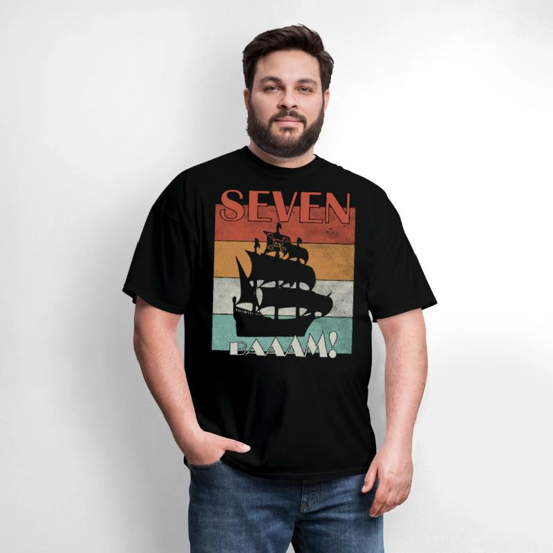 Birthday shirt 7 years boy pirate pirates