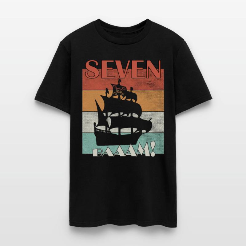 Birthday shirt 7 years boy pirate pirates