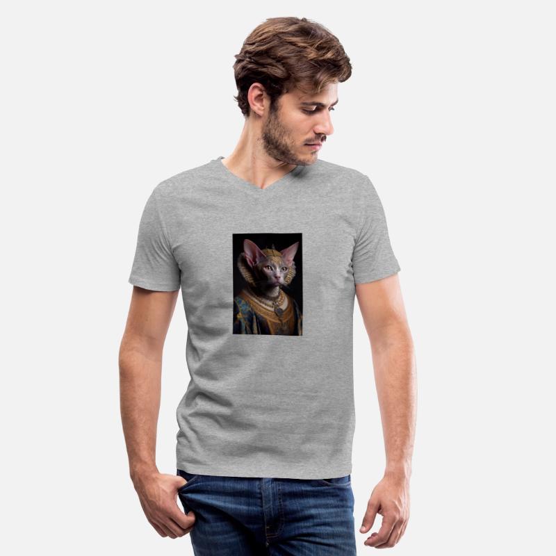 Black King Devon Rex Cat Breed Portrait Royal Rena