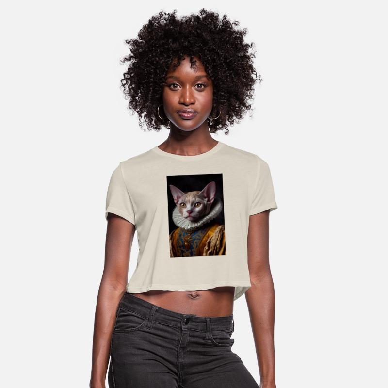 Black Queen Devon Rex Cat Breed Portrait Royal Ren