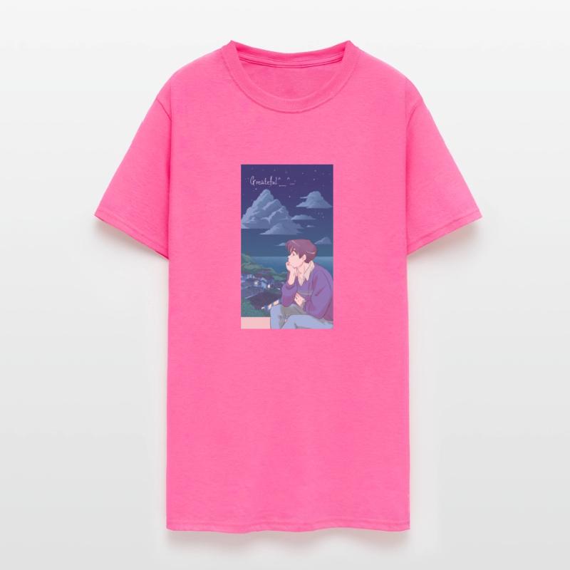 Blue and Purple Anime