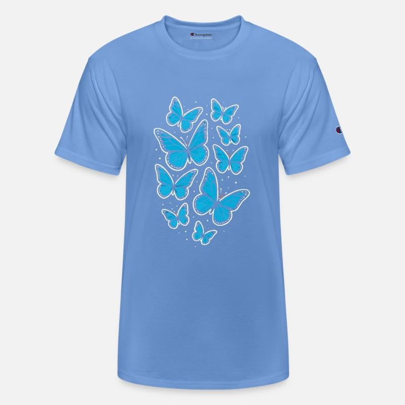 Blue Butterflies Aesthetic