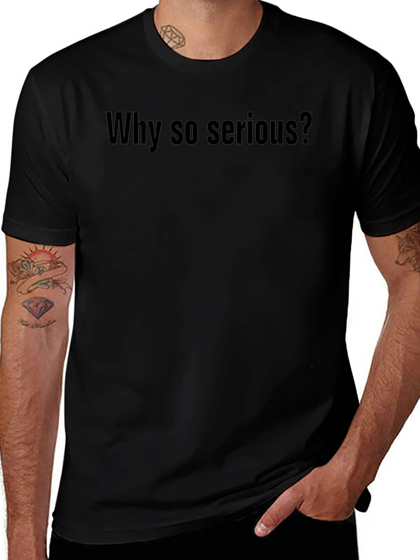 Why So Serious? Graphic Tee - Soft Cotton T-Shirt