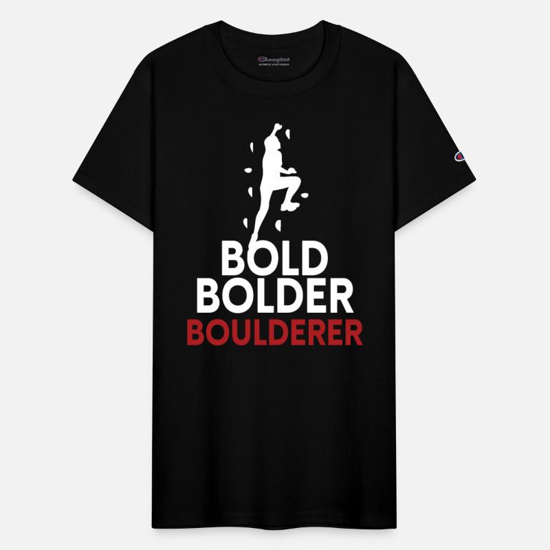 Bold Bolder Boulderer Bouldering