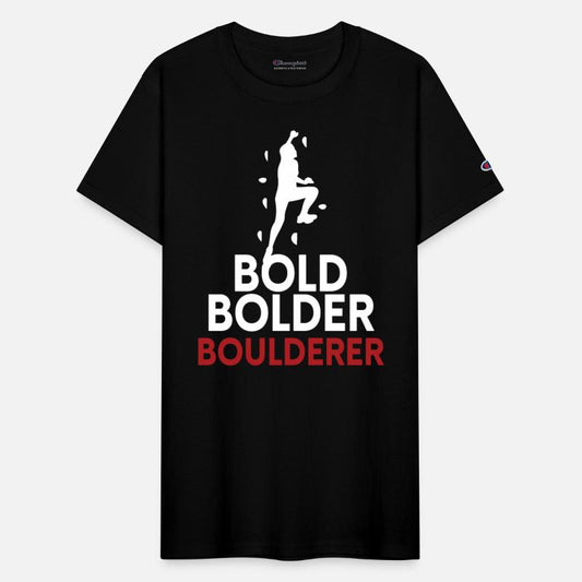 Bold Bolder Boulderer Bouldering