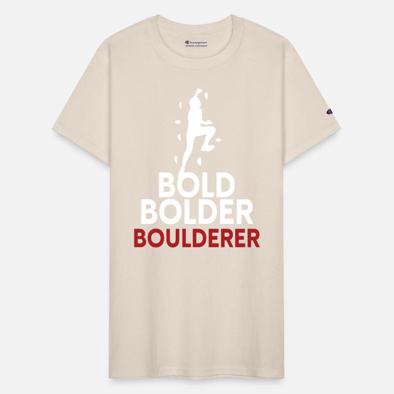 Bold Bolder Boulderer Bouldering