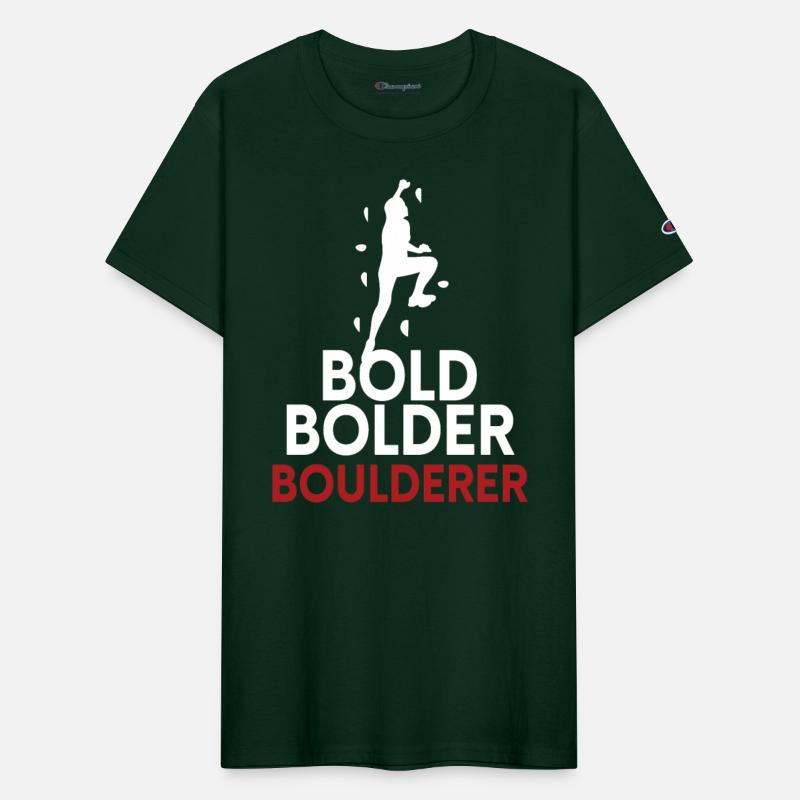 Bold Bolder Boulderer Bouldering