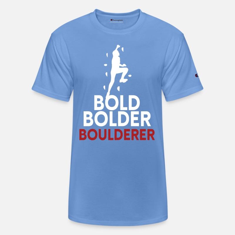 Bold Bolder Boulderer Bouldering