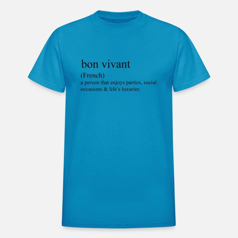 bon vivant French statement