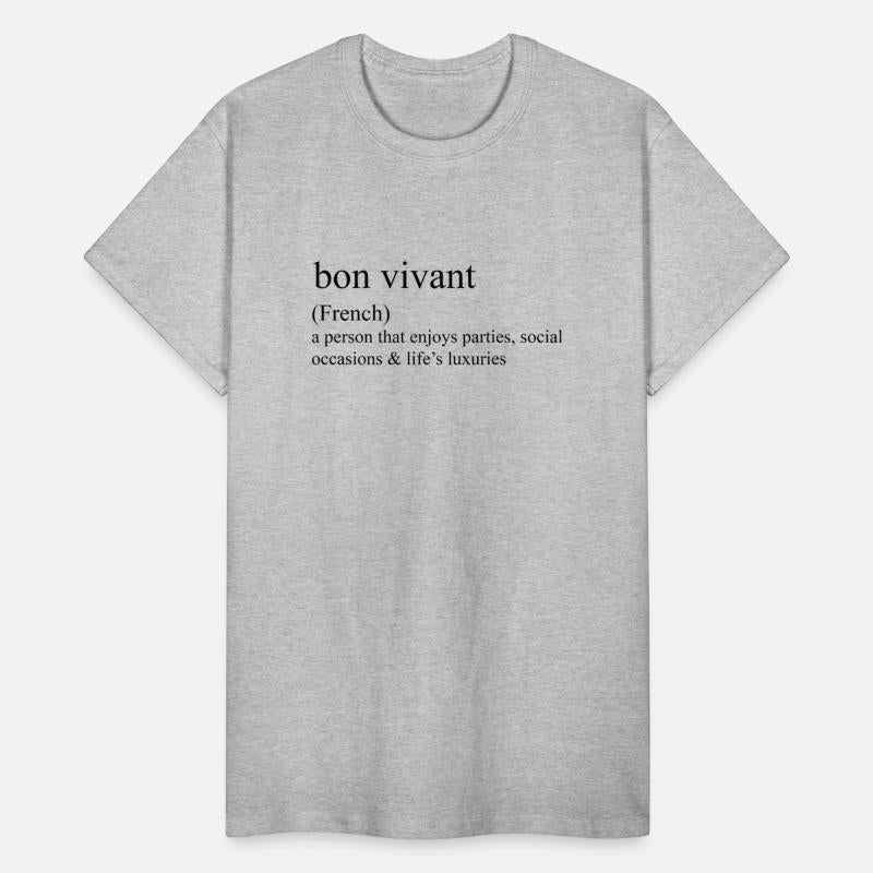 bon vivant French statement