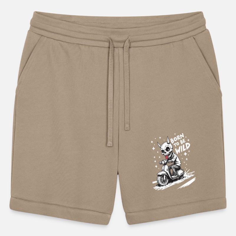 Born to Be Wild - Skull Devil on Scooter