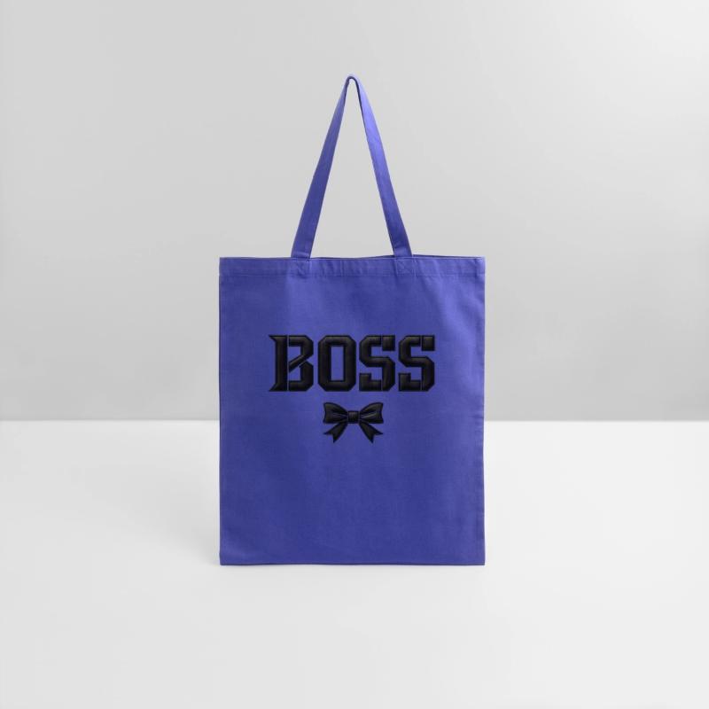 BOSS Text With Minimalist Bow