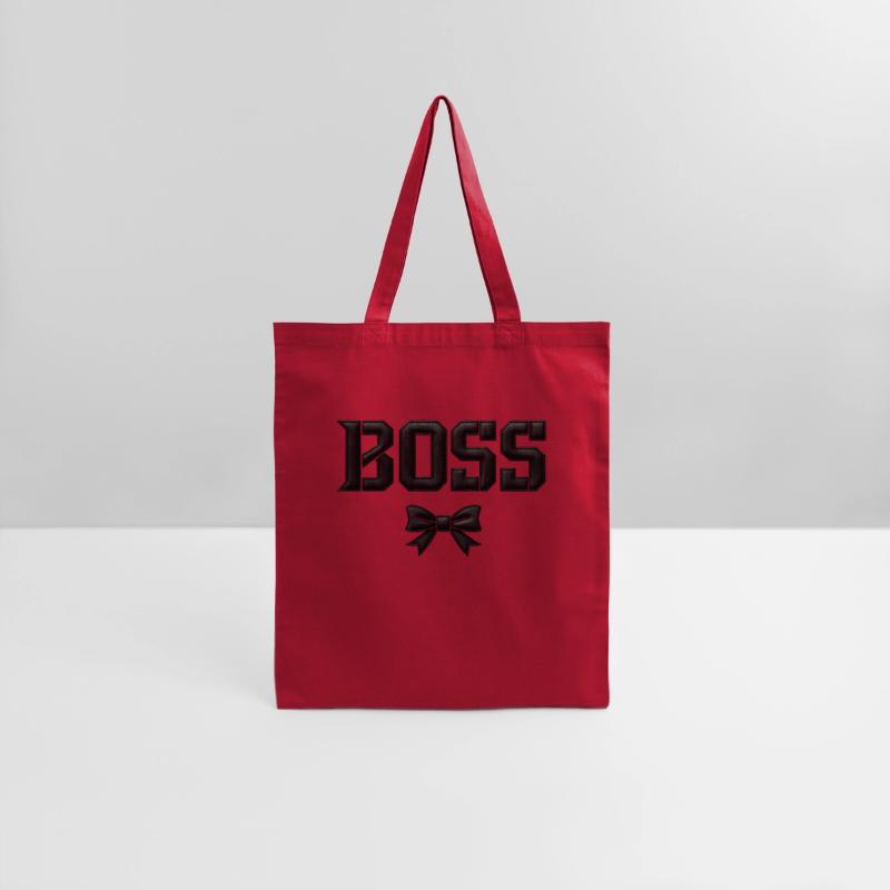 BOSS Text With Minimalist Bow