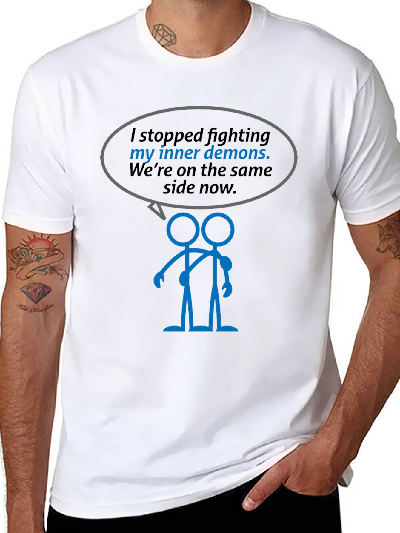 Inner Demons T-Shirt - Funny Graphic Tee