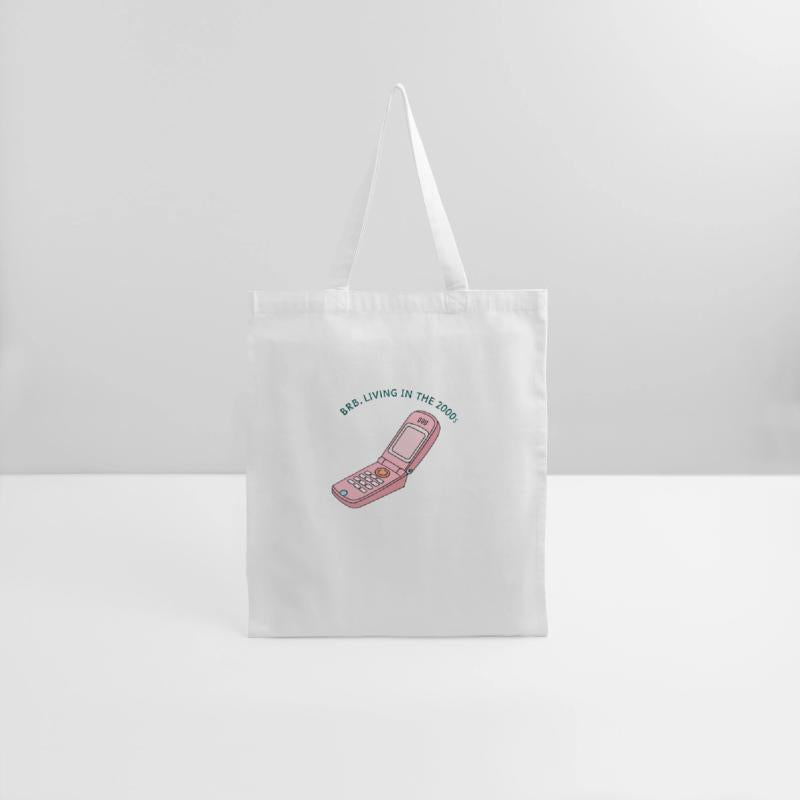 BRB Living In 2000s Flip Phone Y2K