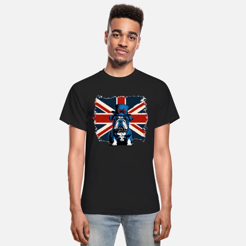 British Bull Dog Union Jack Flag