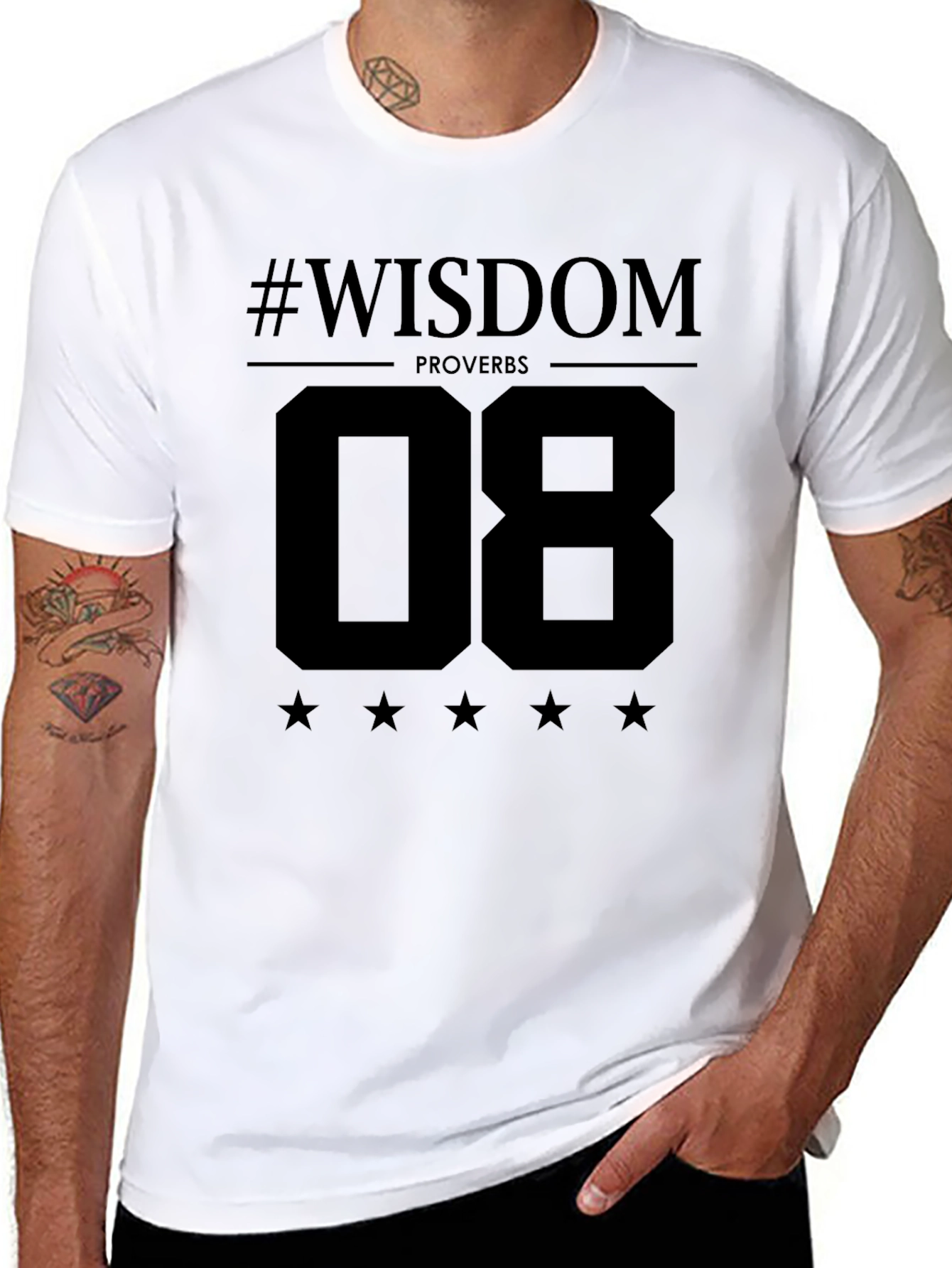 Wisdom Proverbs 08 Graphic T-Shirt