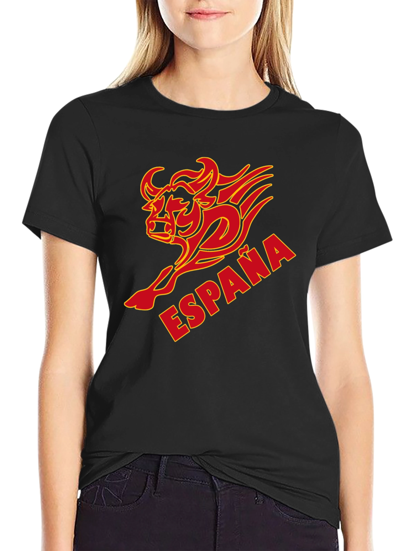 España Bull Graphic Tee - Bold Spanish Style