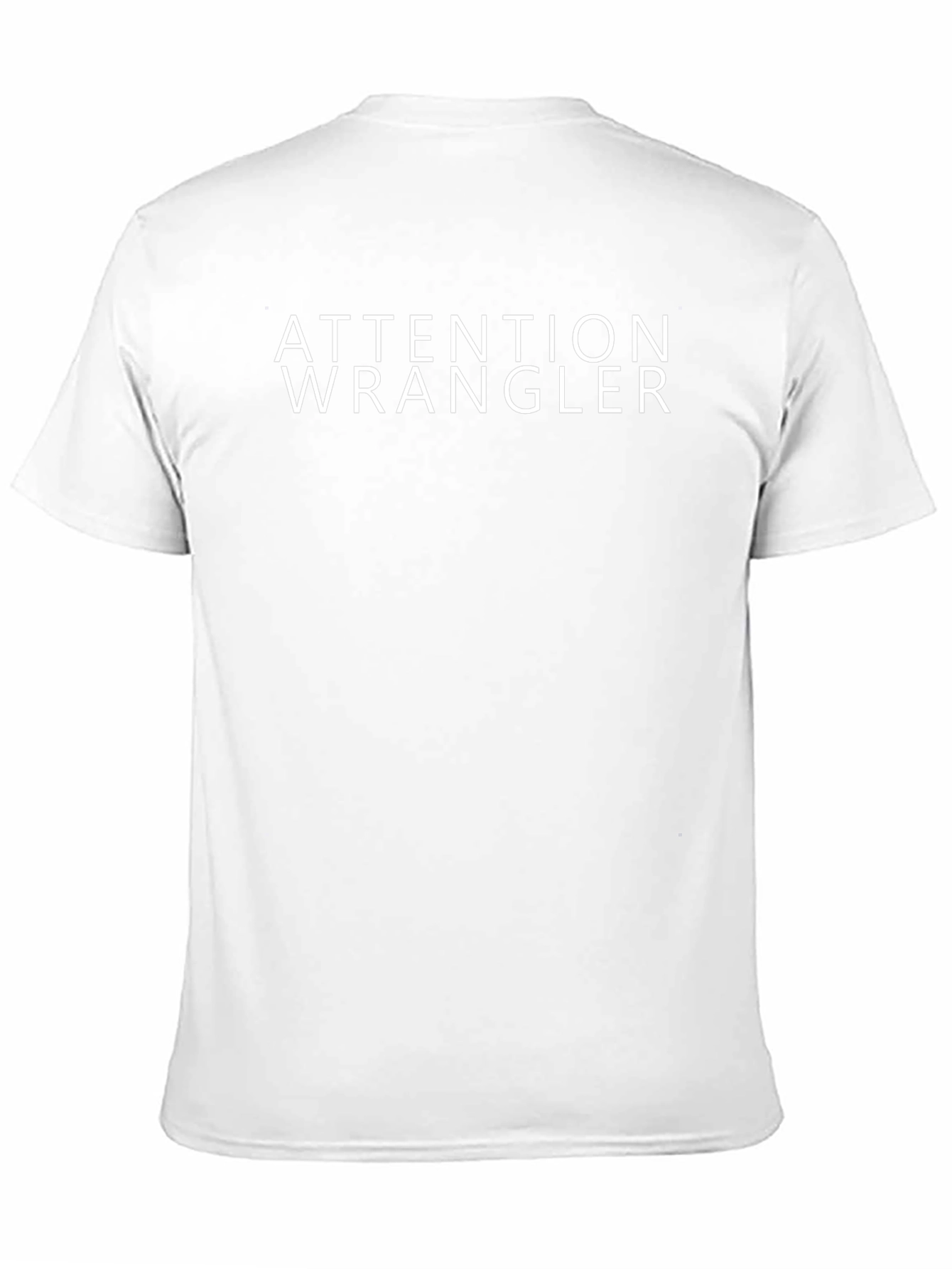 Attention Wrangler Black T-Shirt